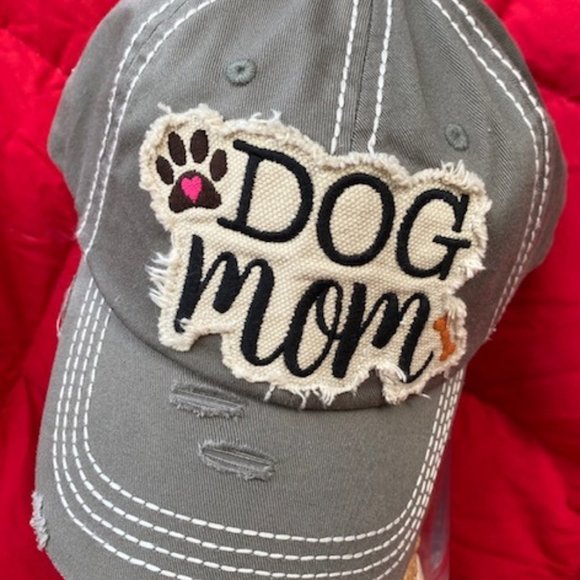dog mom ball cap